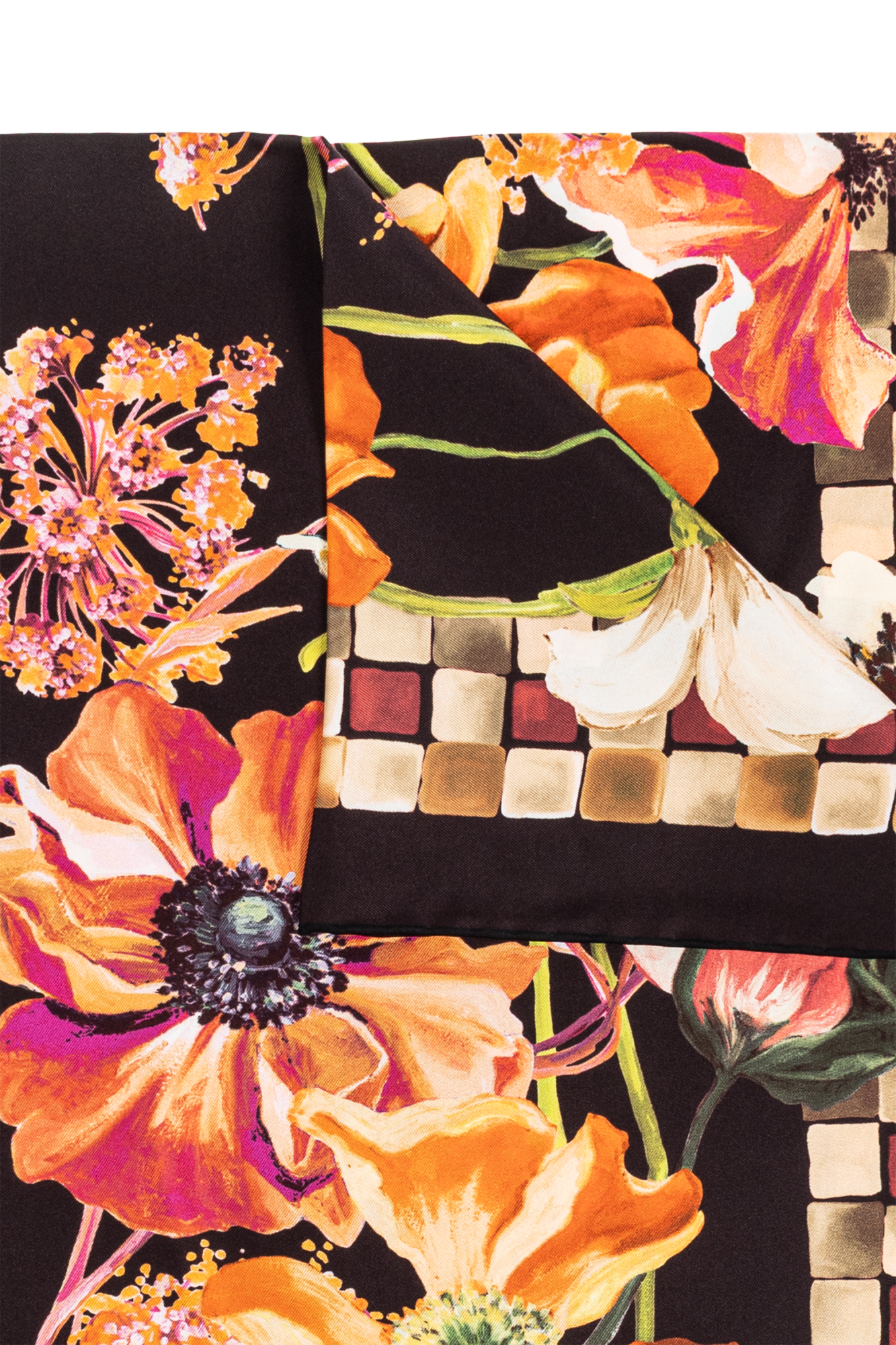 [Salvatore Ferragamo] プリントシルクスカート FERRAGAMO Silk scarf with print | Women's Accessories | Vitkac